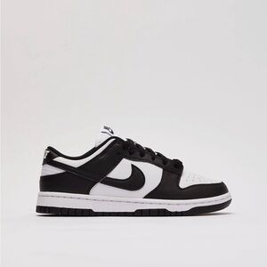 Nike Dunk Low Black and White Retro Trainers